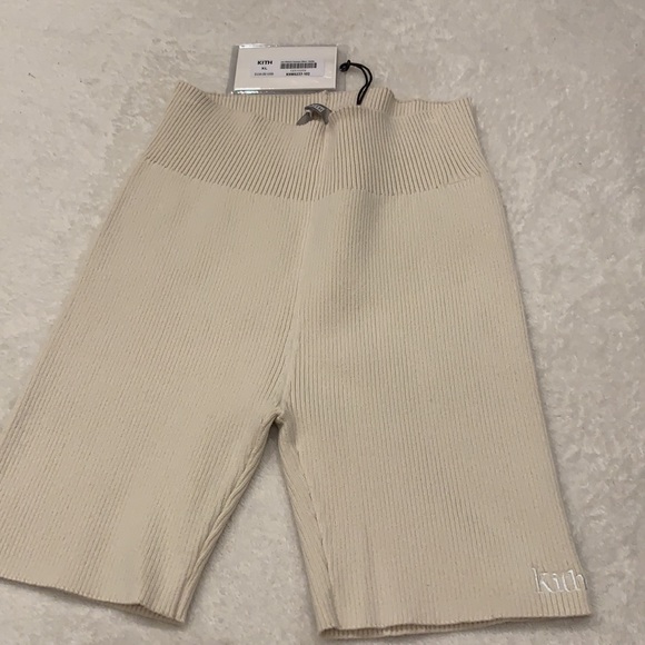 Kith biker waffle match with the bra top. - Picture 2 of 4